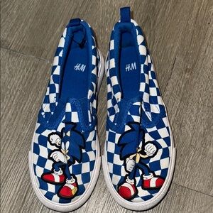 H&M kids Sonic slip in shoes size 12.5